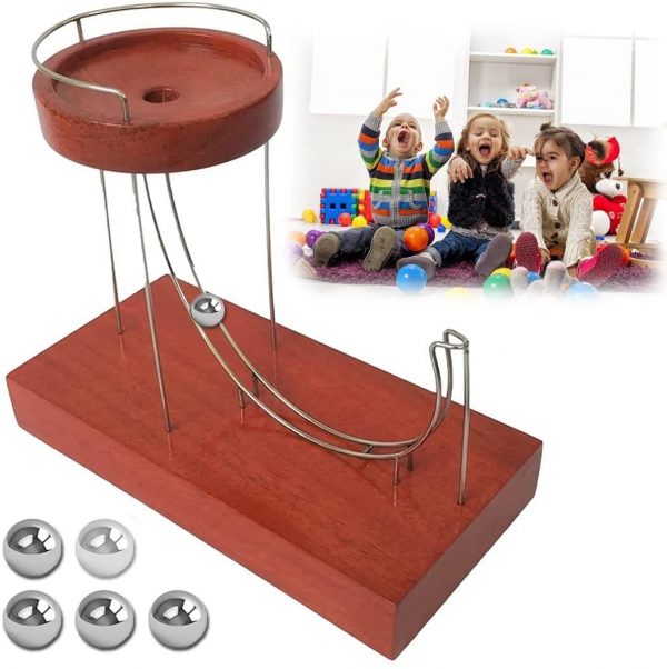 Perpetual Marble Machine Kinetic Art Ornament Motion Home Decoration - Image 2