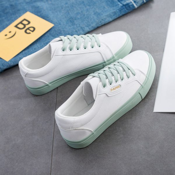 Best Running Shoes White Womens Trendy Sneakers 35-40 - Image 4