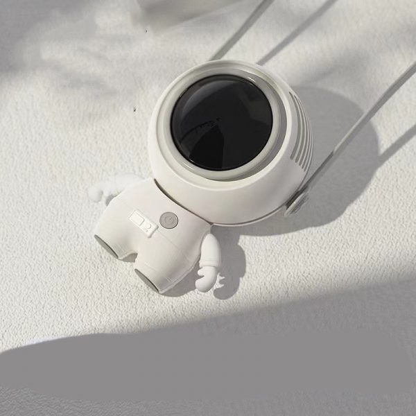 Personal Neck Fans USB Rechargeable Astronaut Small Fan - Image 7