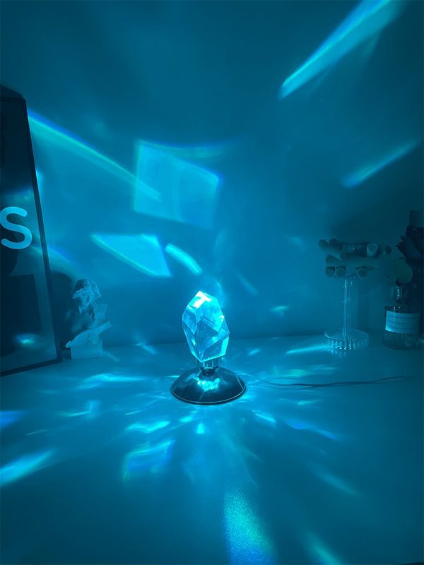 Led Crystal Night Light With Remote Control Bedroom Decor - Image 9