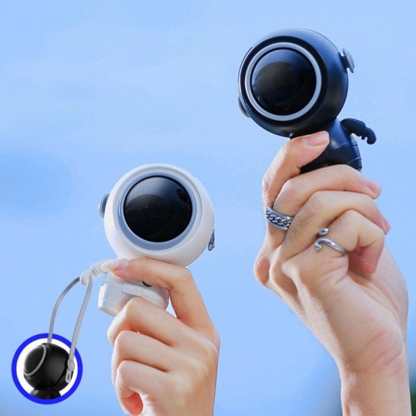 Personal Neck Fans USB Rechargeable Astronaut Small Fan - Image 2