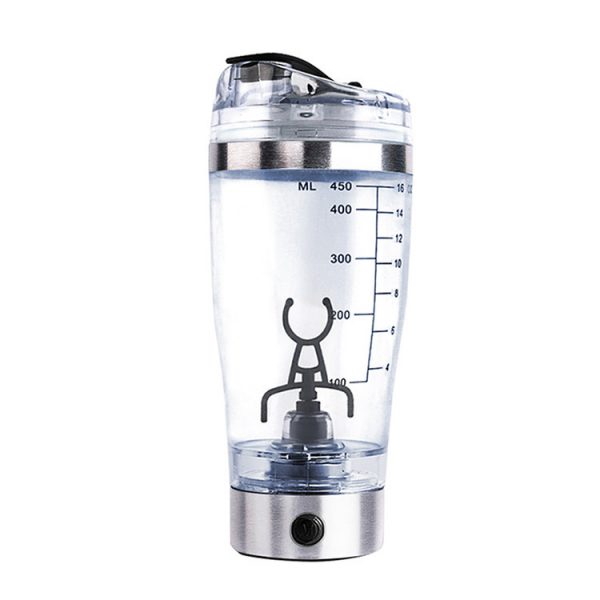 Electric Protein Shake Stirrer USB Shake Bottle Milk Coffee Blender - Image 4