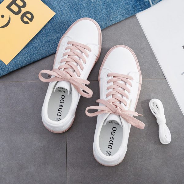 Best Running Shoes White Womens Trendy Sneakers 35-40 - Image 3