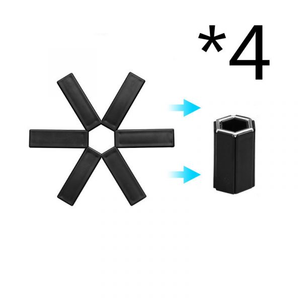 Foldable Pan Mat Sturdy Heat Resistant ABS Heat-insulated - Image 6
