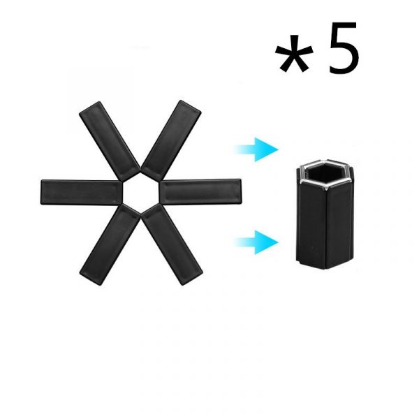 Foldable Pan Mat Sturdy Heat Resistant ABS Heat-insulated - Image 9
