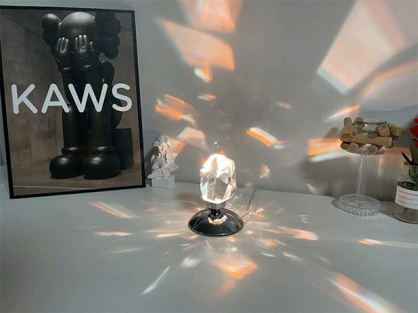 Led Crystal Night Light With Remote Control Bedroom Decor - Image 5