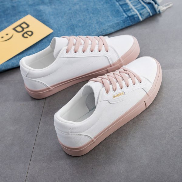 Best Running Shoes White Womens Trendy Sneakers 35-40 - Image 5