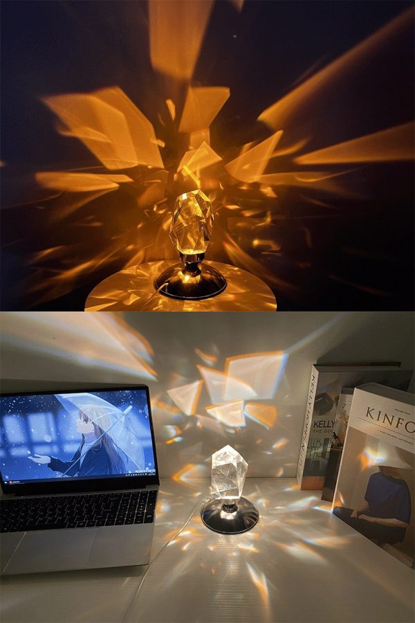 Led Crystal Night Light With Remote Control Bedroom Decor - Image 8