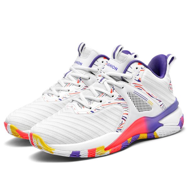 Men's High-top Rubber Outsole Cold Stick Casual Shoes - Image 5