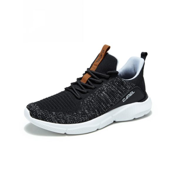 Camel Mesh Breathable Sneakers Net Shoes New Flying Woven Running Shoes - Image 5