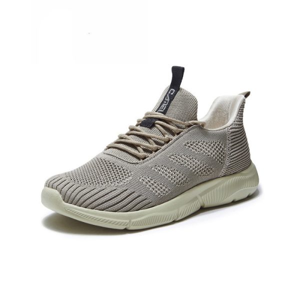 Camel Mesh Breathable Sneakers Net Shoes New Flying Woven Running Shoes - Image 2