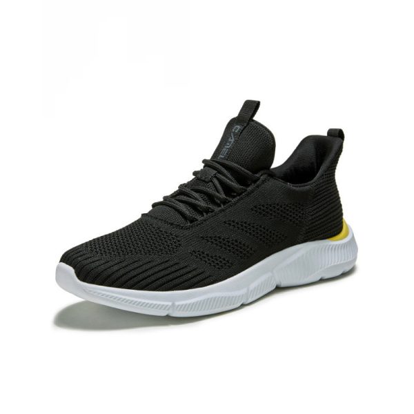 Camel Mesh Breathable Sneakers Net Shoes New Flying Woven Running Shoes - Image 9