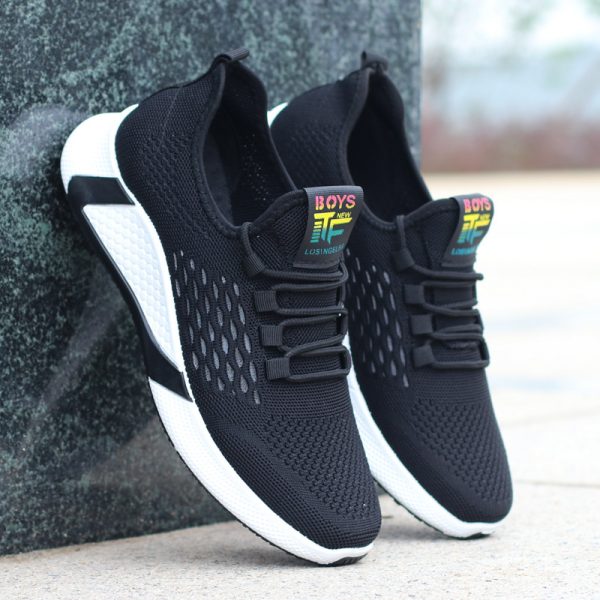 New Sports Shoes Men's Breathable Casual Mesh Shoes - Image 3
