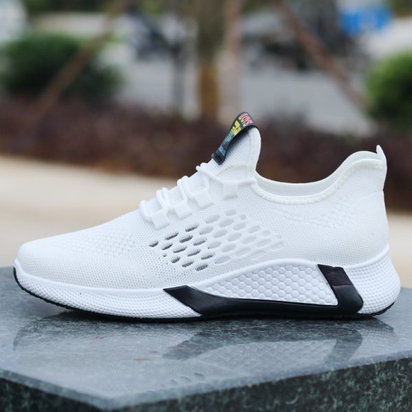 New Sports Shoes Men's Breathable Casual Mesh Shoes - Image 2