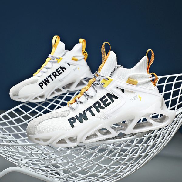 All-match Flying Woven Sports Shoes - Image 3