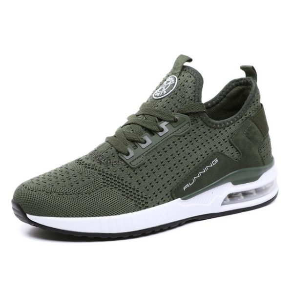 Autumn men and women flying woven running shoes - Image 2