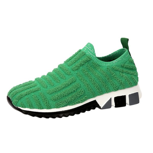 Women's Mesh Breathable Solid Color Casual Shoes - Image 3