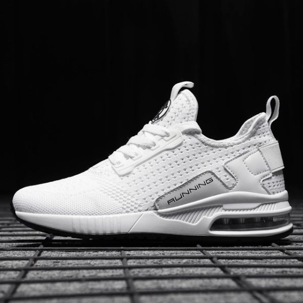 Autumn men and women flying woven running shoes - Image 5