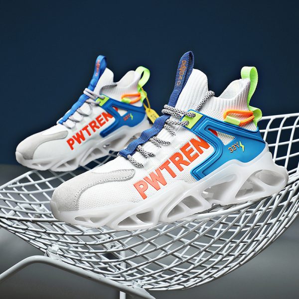 All-match Flying Woven Sports Shoes - Image 5