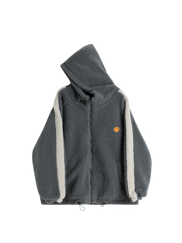 Women's Autumn And Winter Hooded Lamb Wool Coat - Image 2