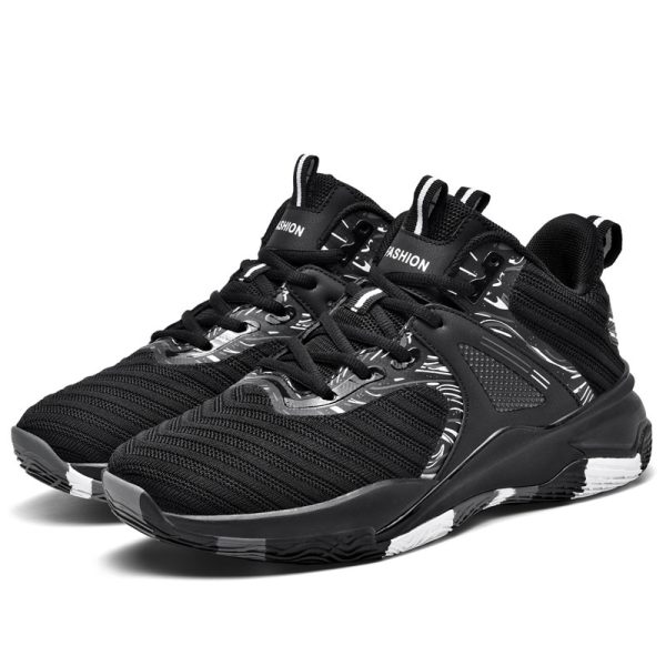 Men's High-top Rubber Outsole Cold Stick Casual Shoes - Image 4