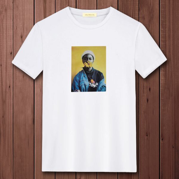Men's Short Sleeve T Shirt Loose Cotton - Image 4