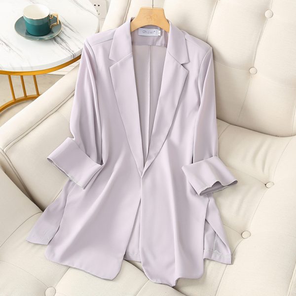 All-match Mid-length Sun Protection Suit Jacket Women's Thin Cardigan - Image 9