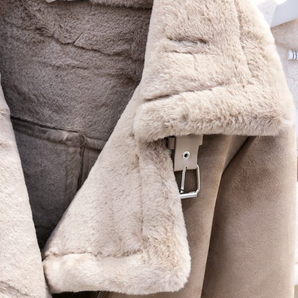 Lamb fur coat female winter short paragraph - Image 4