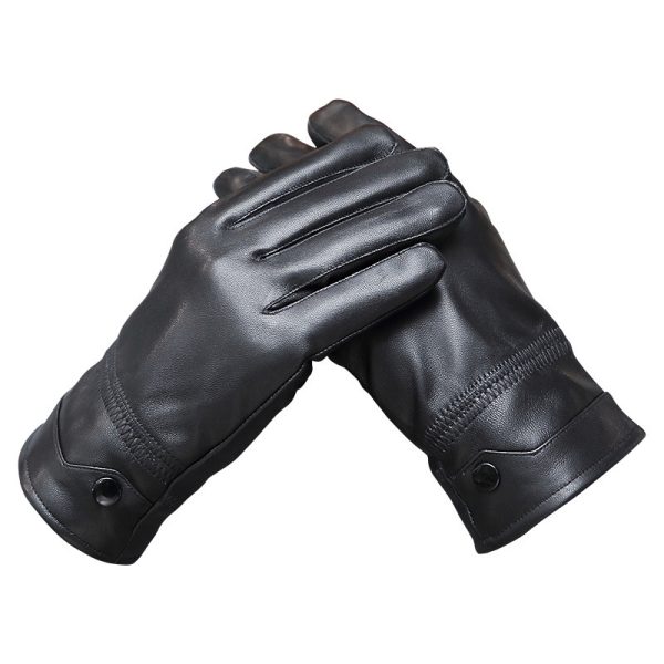 Men's leather gloves - Image 5