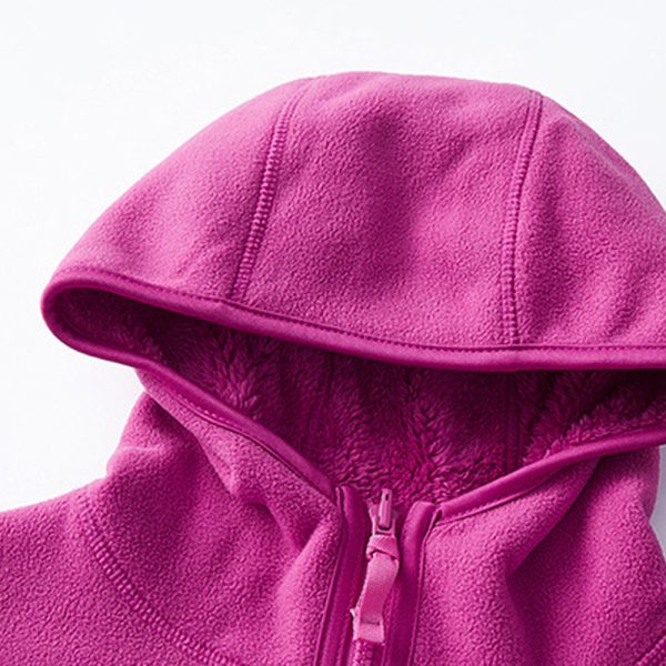 Fashion Outdoor Thick Warm Polar Fleece Jacket - Image 4