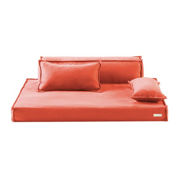 Memory Foam for Puppy Pets Waterproof Solid for Small Large Dogs Removable Cover Suede - Image 3