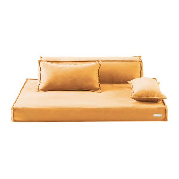 Memory Foam for Puppy Pets Waterproof Solid for Small Large Dogs Removable Cover Suede - Image 4
