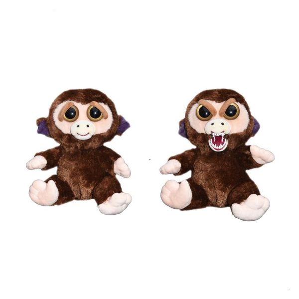 Feisty Pets funny face changing soft toys for children