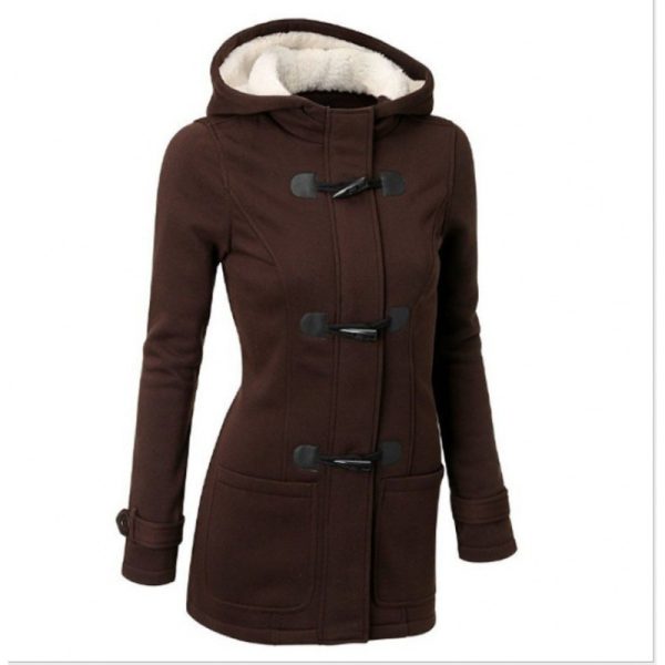 Horn buckle coat female - Image 10