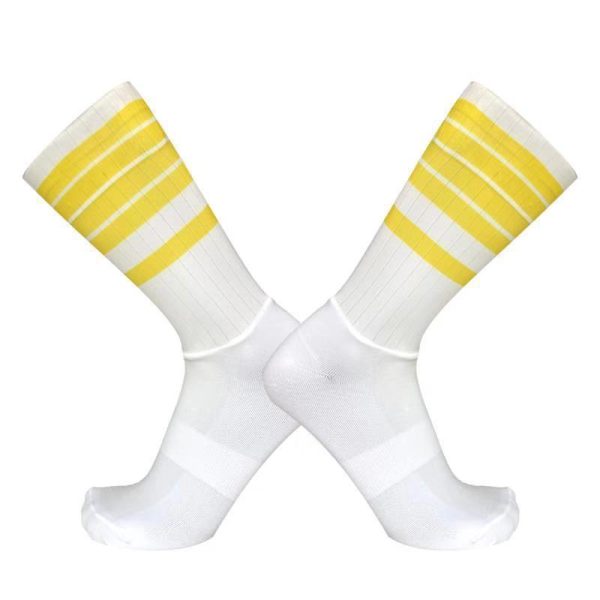 Team Version Of Aerodynamic Cycling Socks Men And Women Socks Non-Slip Silicone Cycling Socks Aero Socks - Image 8