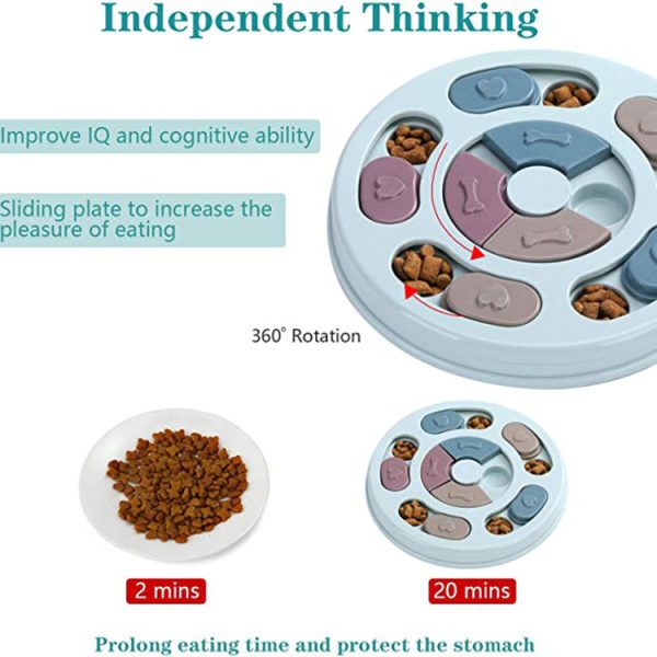 Manufacturers Stock Household Pets Dog Puzzle Feeding Bowls Dog Puzzles Feeding Bowls - Image 3