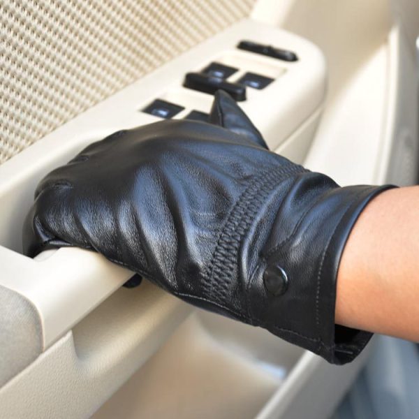 Men's leather gloves - Image 4