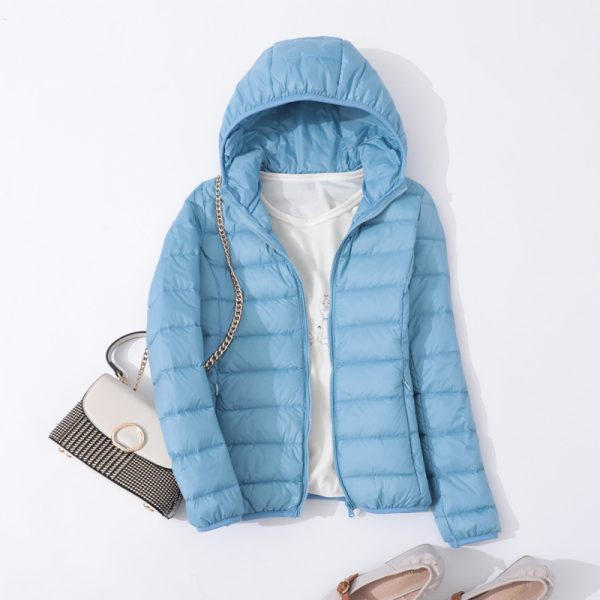 Slim Slimming Portable Short And Thin Down Jacket Women - Image 5