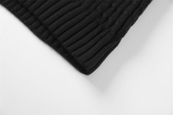 Men Casual Knitted Soft Cotton Sweaters Pullover Men Winter New Fashion Striped O-Neck Sweater - Image 5