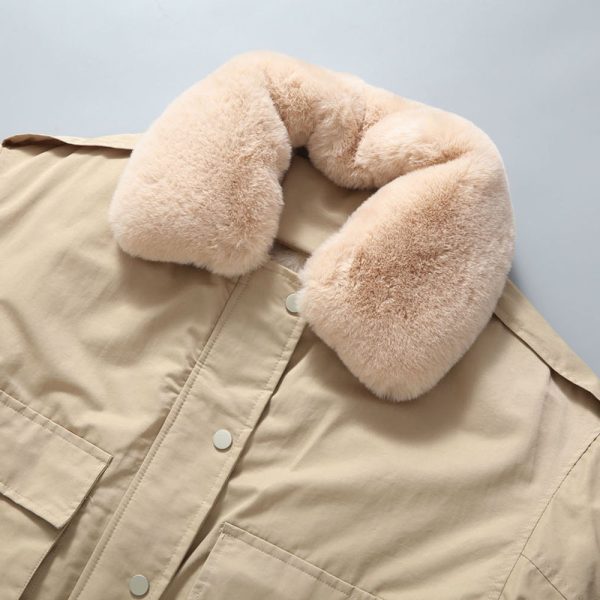 Korean Women's Casual Short Down Padded Jacket - Image 7