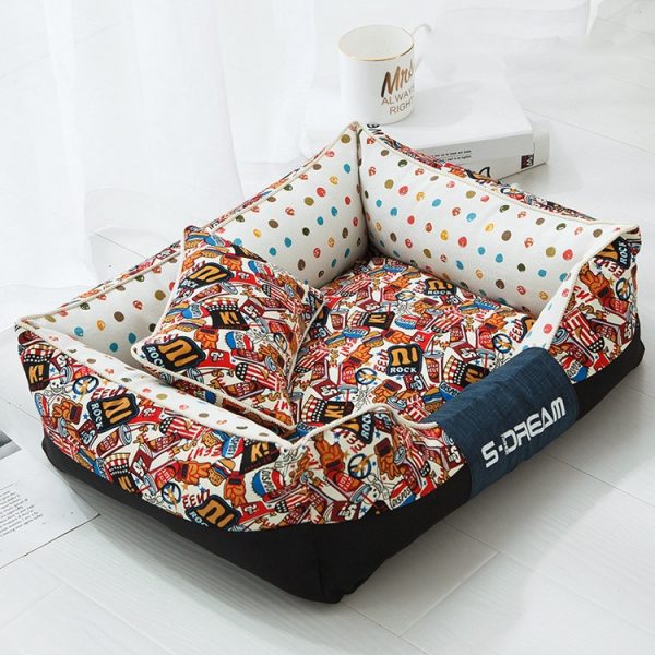 New House Dogs Product Bed Accessories Pets Cats Mat - Image 4