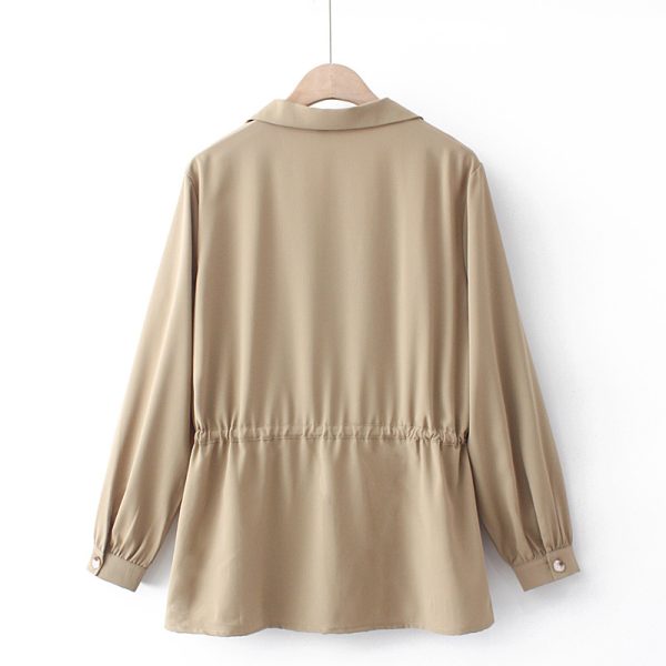 The Blouse Is Thin, Large Size Loose Summer Western Style Female Design Shirt - Image 5