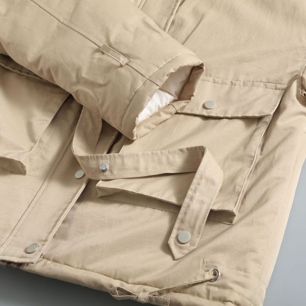 Korean Women's Casual Short Down Padded Jacket - Image 8