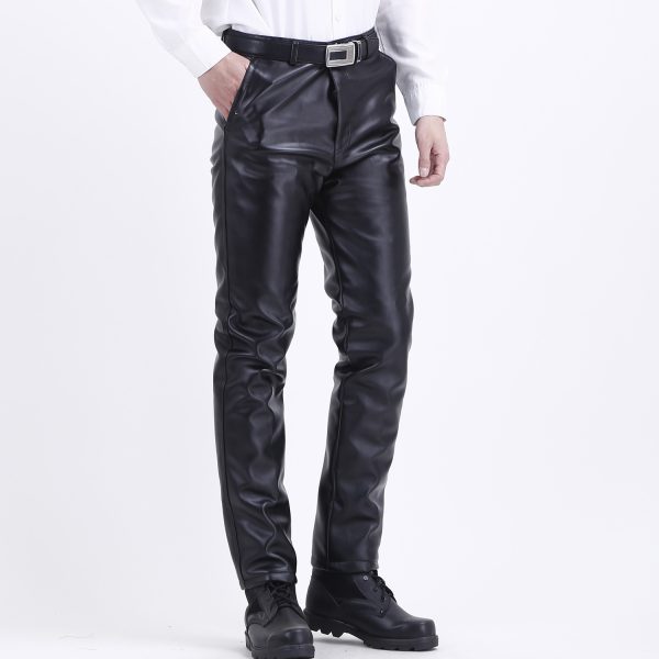 Oil-proof, Wind-proof And Warm Motorcycle Leather Pants