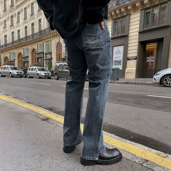 Casual Pants Slits Show Long Legs Trendy Long Pants - Image 5