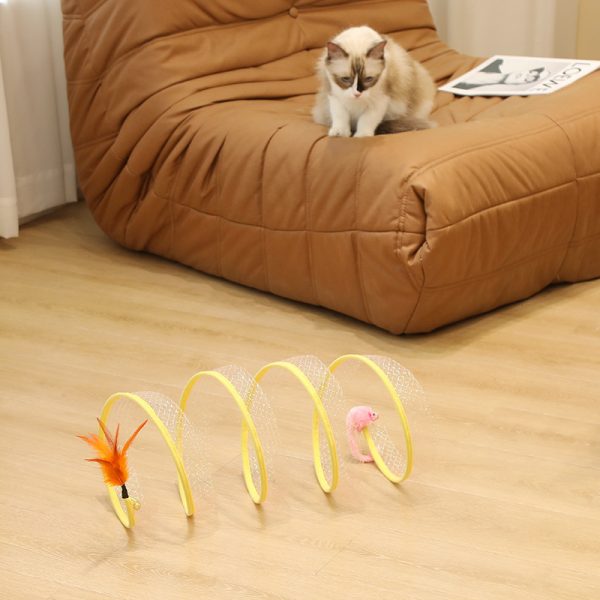 New Pet Toys S Type Cat Tunnel Toy Folding Channel Pets Supplies - Image 4