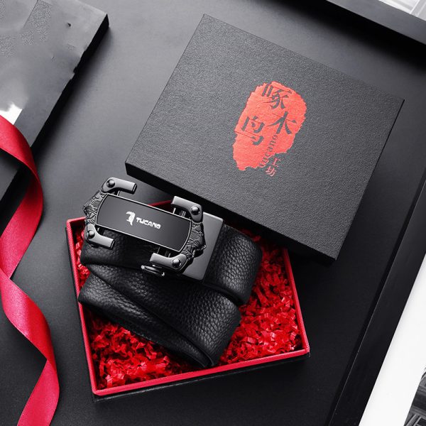 Genuine Leather Men Belt - Image 2