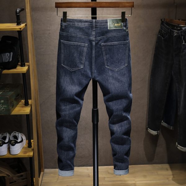 Men's Jeans Slim Fit Youth Trend All-match Style - Image 3