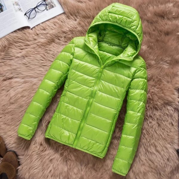 Slim Slimming Portable Short And Thin Down Jacket Women - Image 9