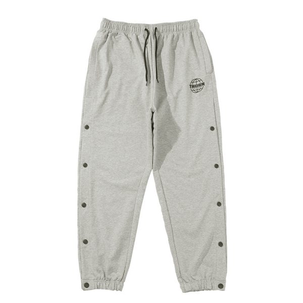 Newport Style Men's Autumn And Winter Breasted Drape Casual Men's Loose Sports Trousers - Image 2